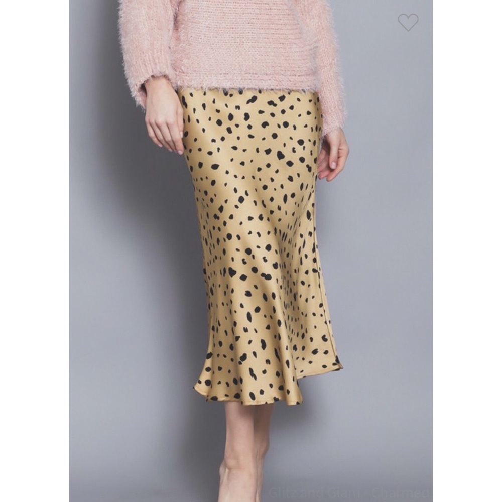 Florence Leopard Skirt